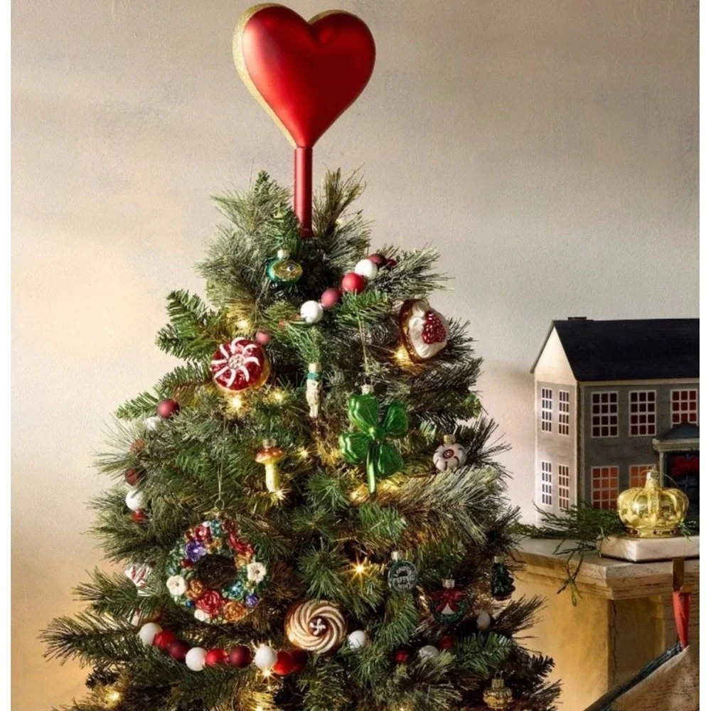 John Derian for‎ Target Glass House Christmas Ornament Silver Blue 2025 New